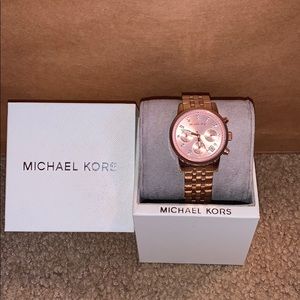 Michael Kors Rose Gold Color Watch